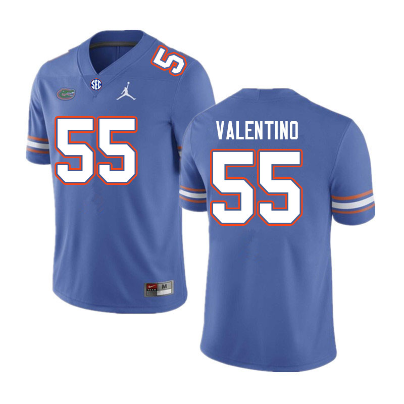 Men #55 Antonio Valentino Florida Gators College Football Jerseys Sale-Royal